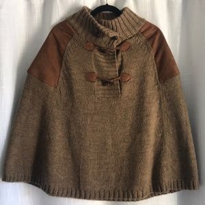 Zara Knit Poncho